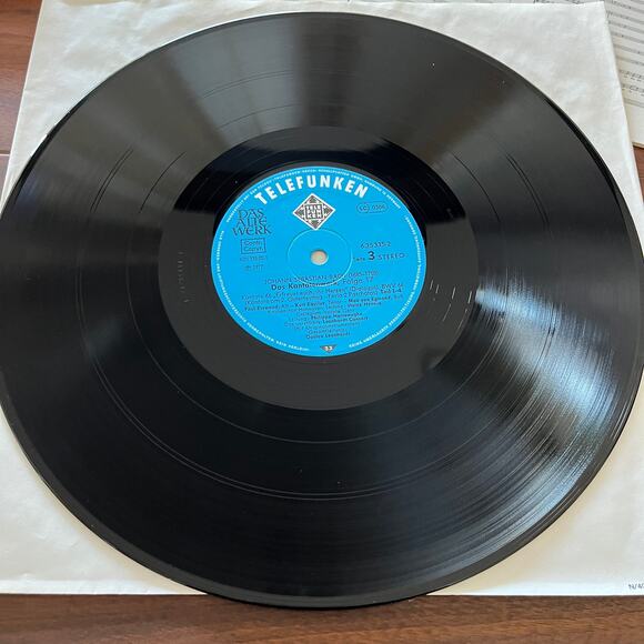 J. S. Bach Das Kantatenwerk Complete Cantatas Vol 17 LP Box Set 1977 Telefunken - Picture 5 of 8